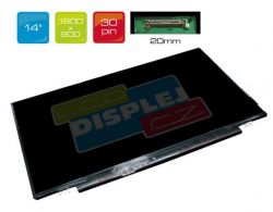 LCD displej display Dell Latitude E5450 14" WXGA++ HD+ 1600x900 LED