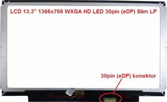 LCD displej display Dell Alienware P56G002 13.3" WXGA HD 1366x768 LED