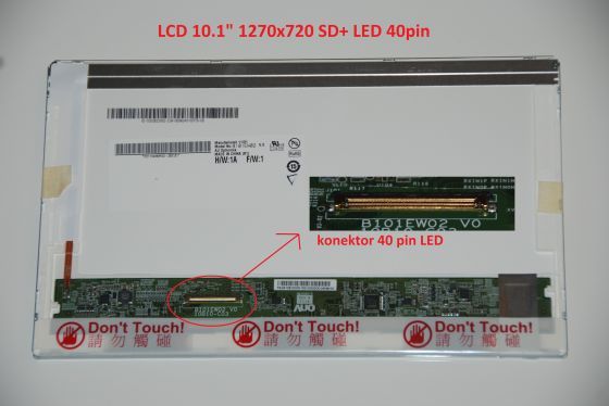 LCD displej display Lenovo ThinkPad Mini 10 Series 10.1" SD+ 1270x720 LED